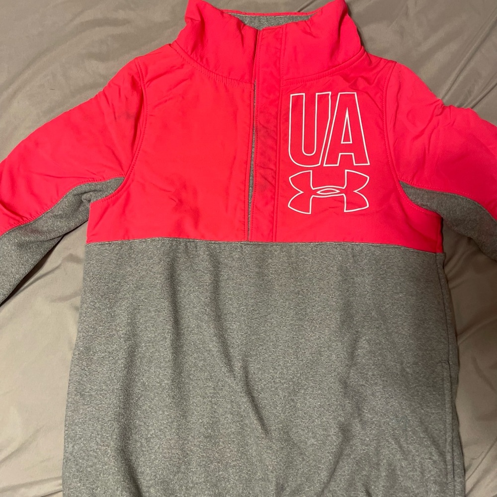 Under Armour Coldgear Neon Pink Sweatshirt